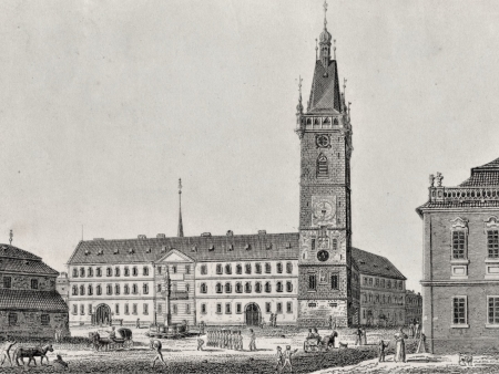 Novoměstská radnice, 1825, V. Morstadt