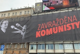 Ulice Boženy Němcové, banner