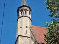 Gotický kostel založený Karlem IV.